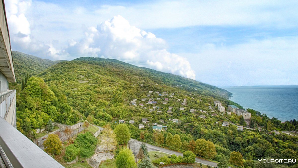 Багрипш пансионат Абхазия