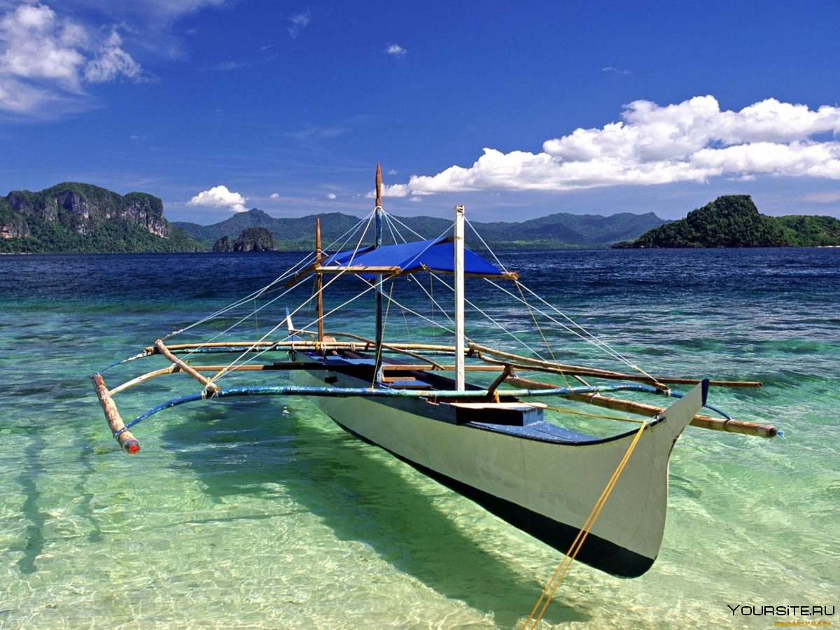 Остров катамаран Филиппины