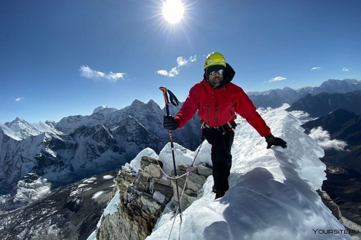 Эрик Вайхенмайер на Эвересте
