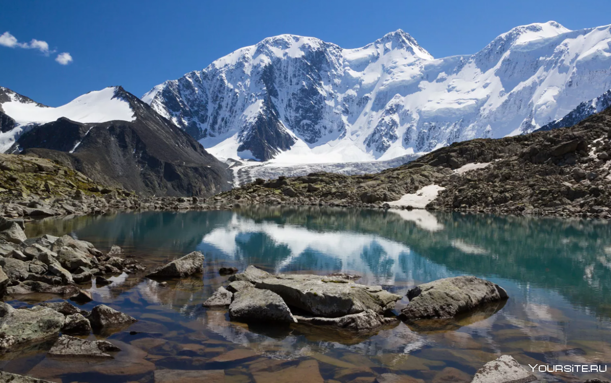 Гора Белуха горный Алтай фото