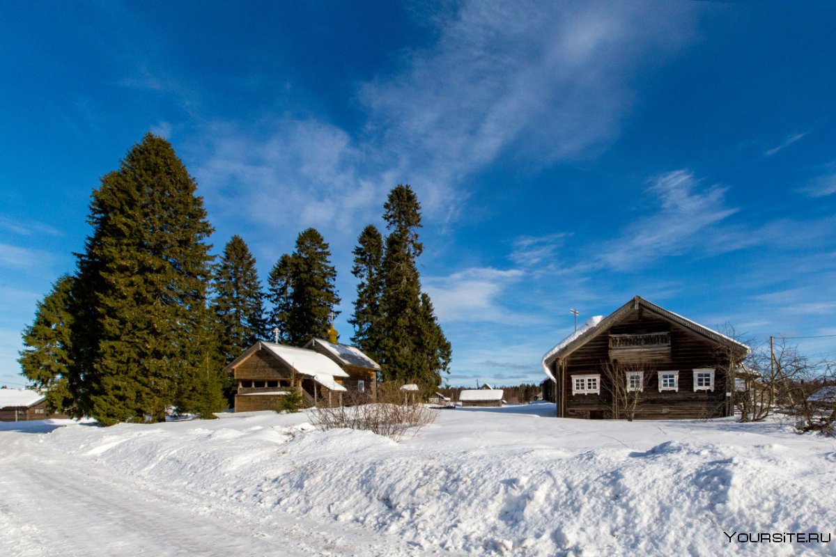 Село Кинерма Карелия