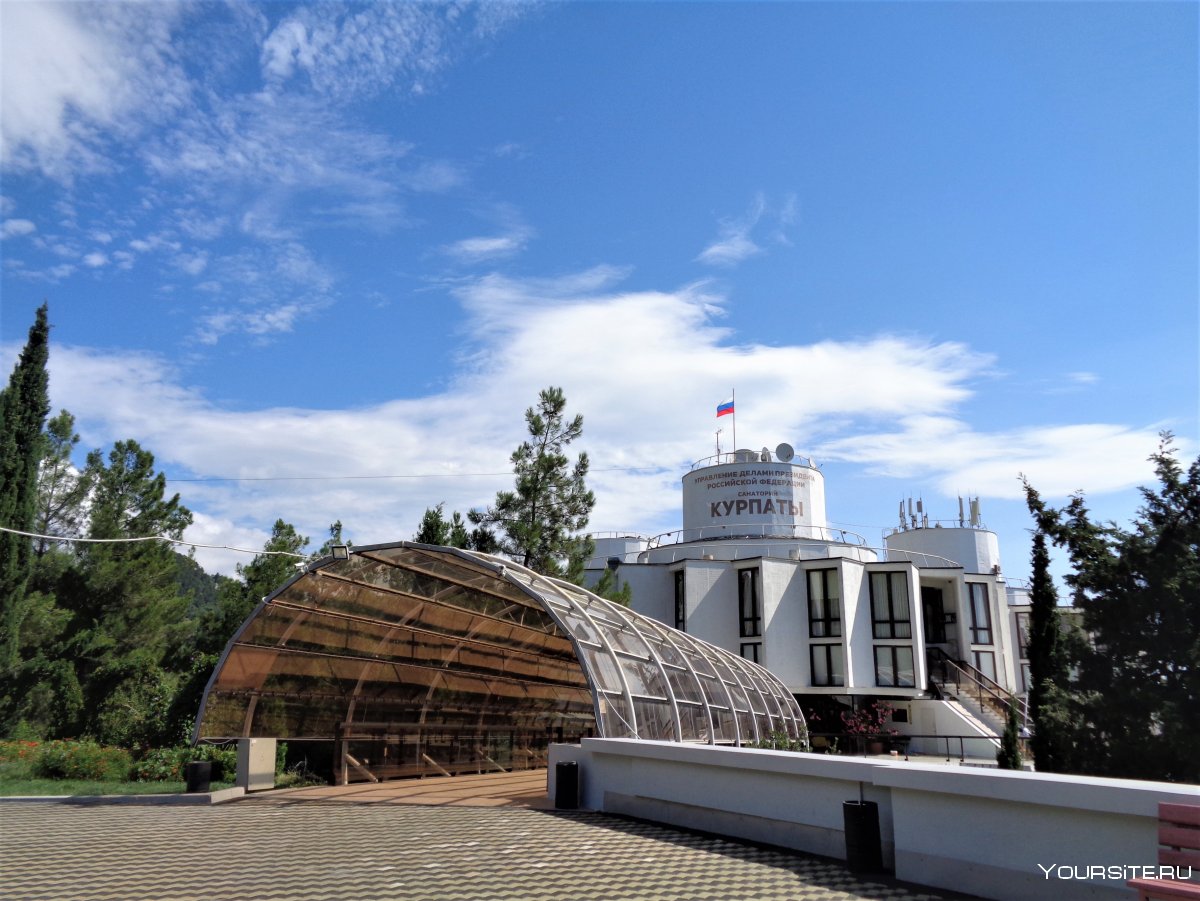 Санаторий Курпаты Ялта бассейн