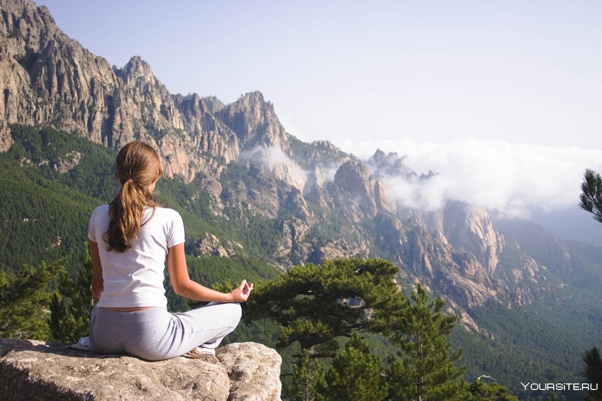 Медитация в горах