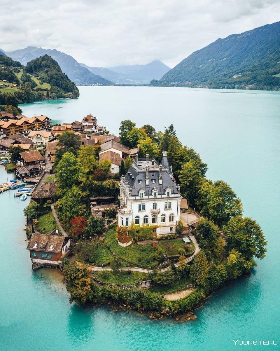 Озеро Brienz Швейцария