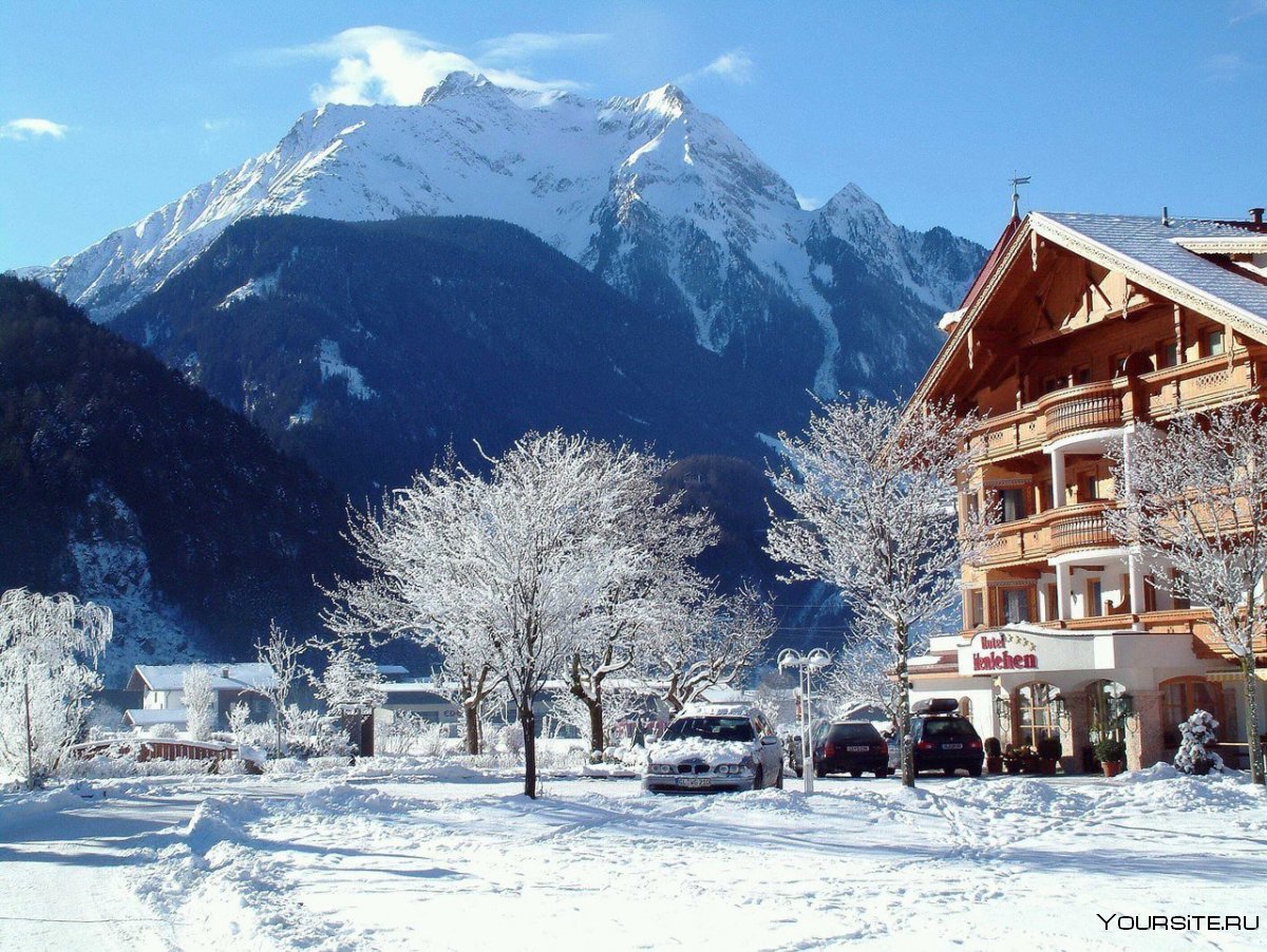 Зимние Альпы Австрия