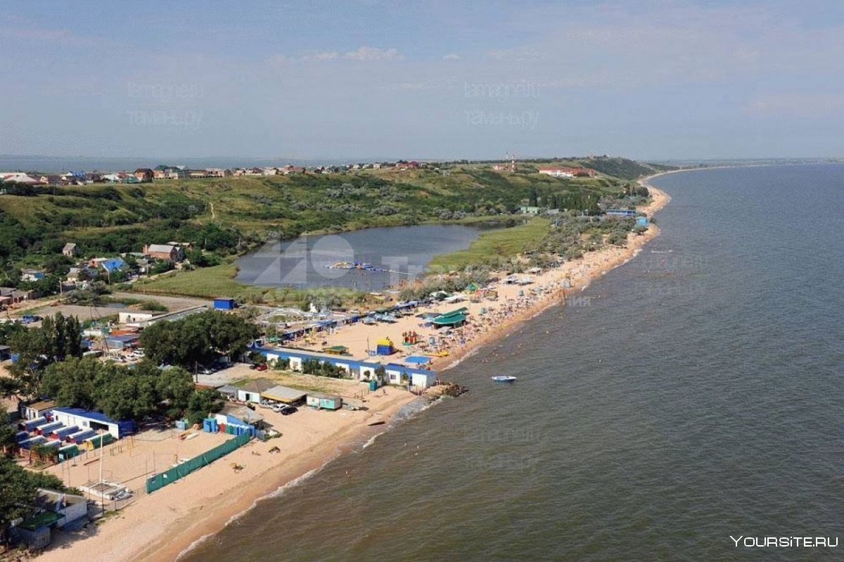 Азовское море ракушечный берег