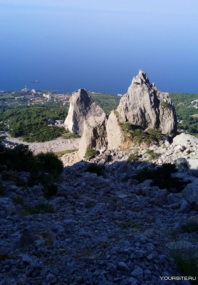 Пейзажи Крыма зимой