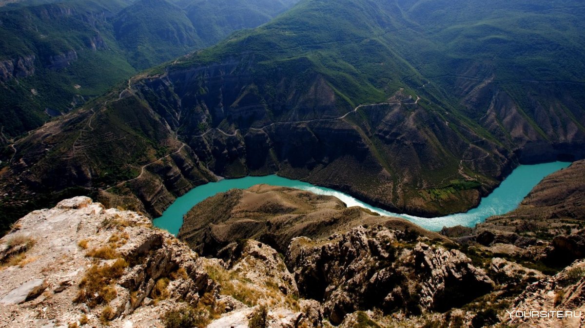 Осетинские горы Фиагдон