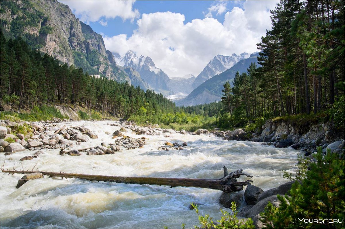 Река Черек Кабардино-Балкария