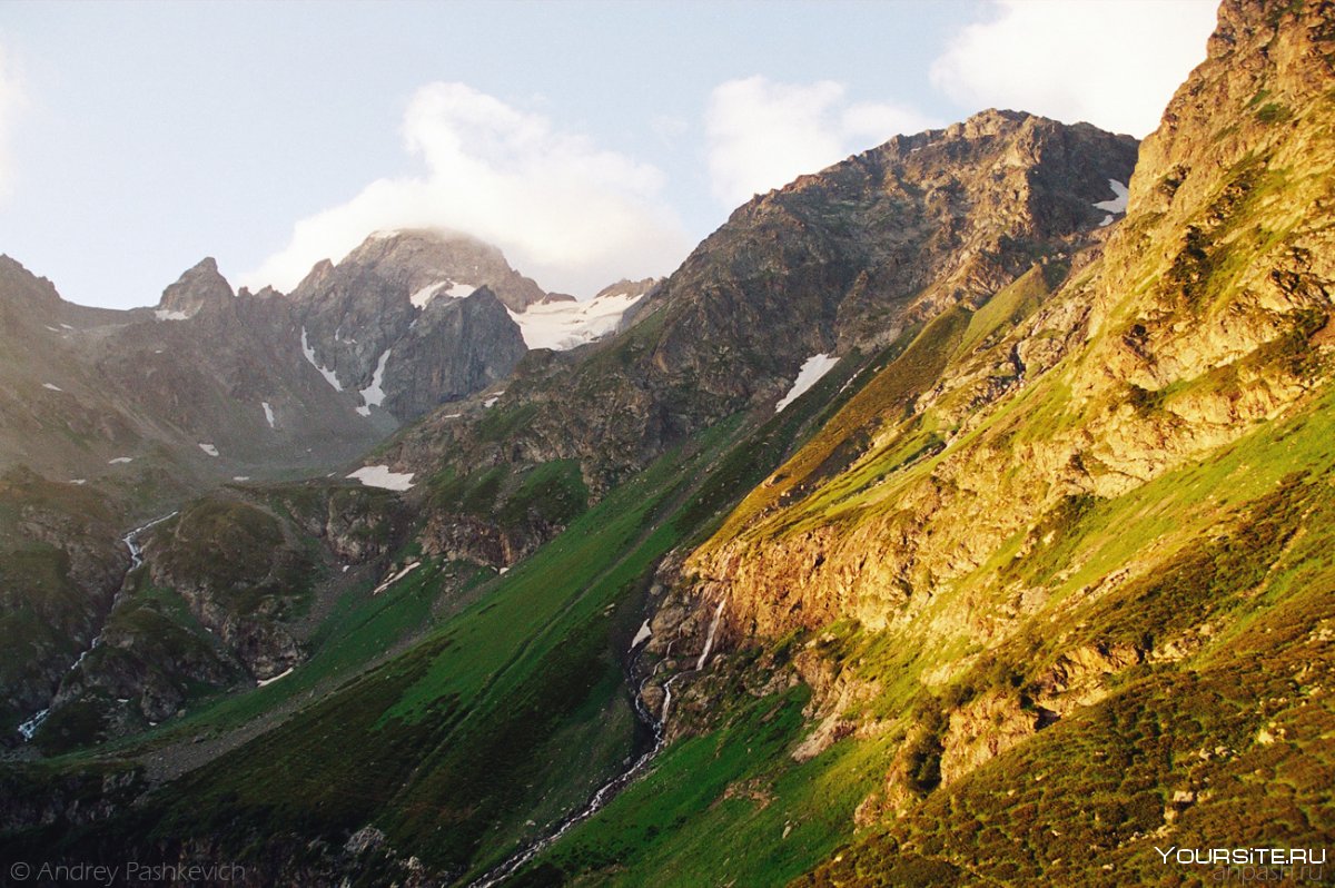 Альпийский перевал Чечня