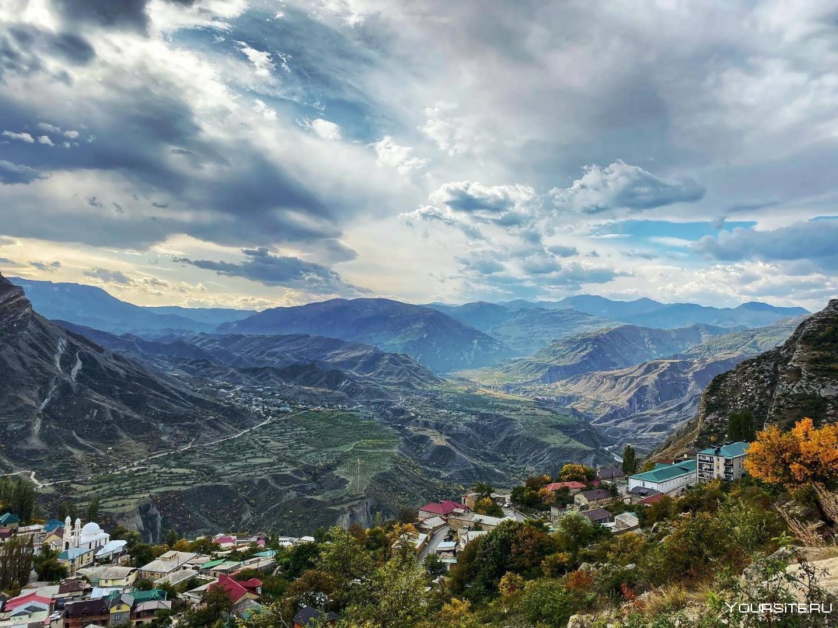 Дагестан Шамильский район горы