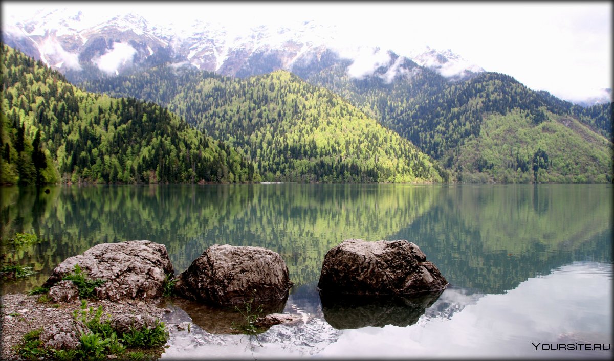 Абхазия Сухум озеро Рица