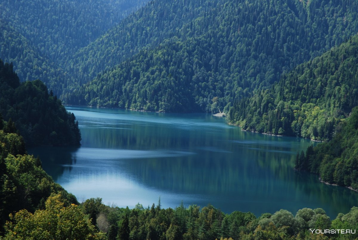 Абхазия Гагры озеро Рица