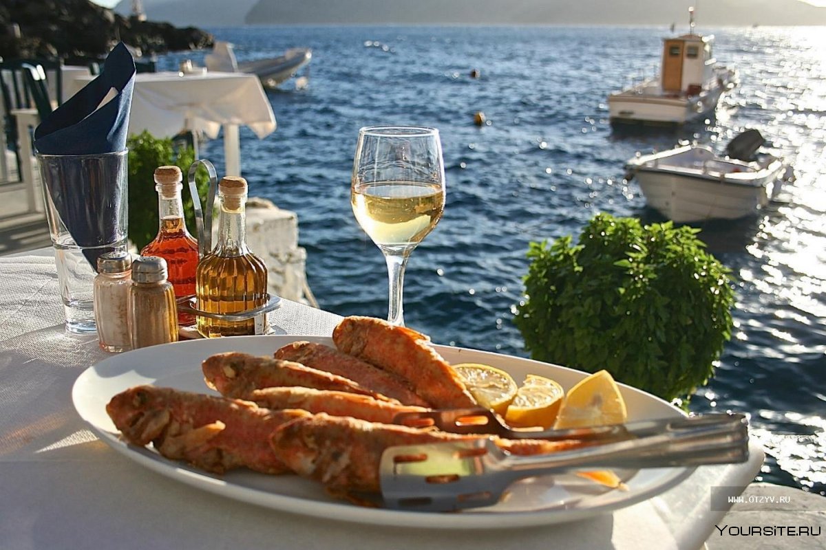 Обед в Греции