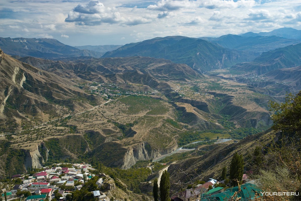 Гунибское плато Дагестан