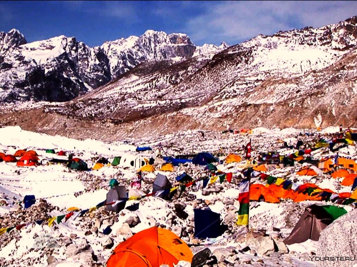 Непал базовый лагерь Эвереста