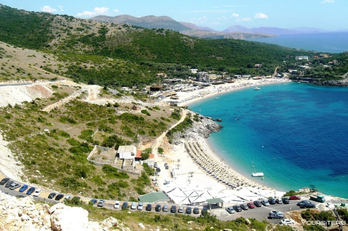Албания пляжи с белым песком