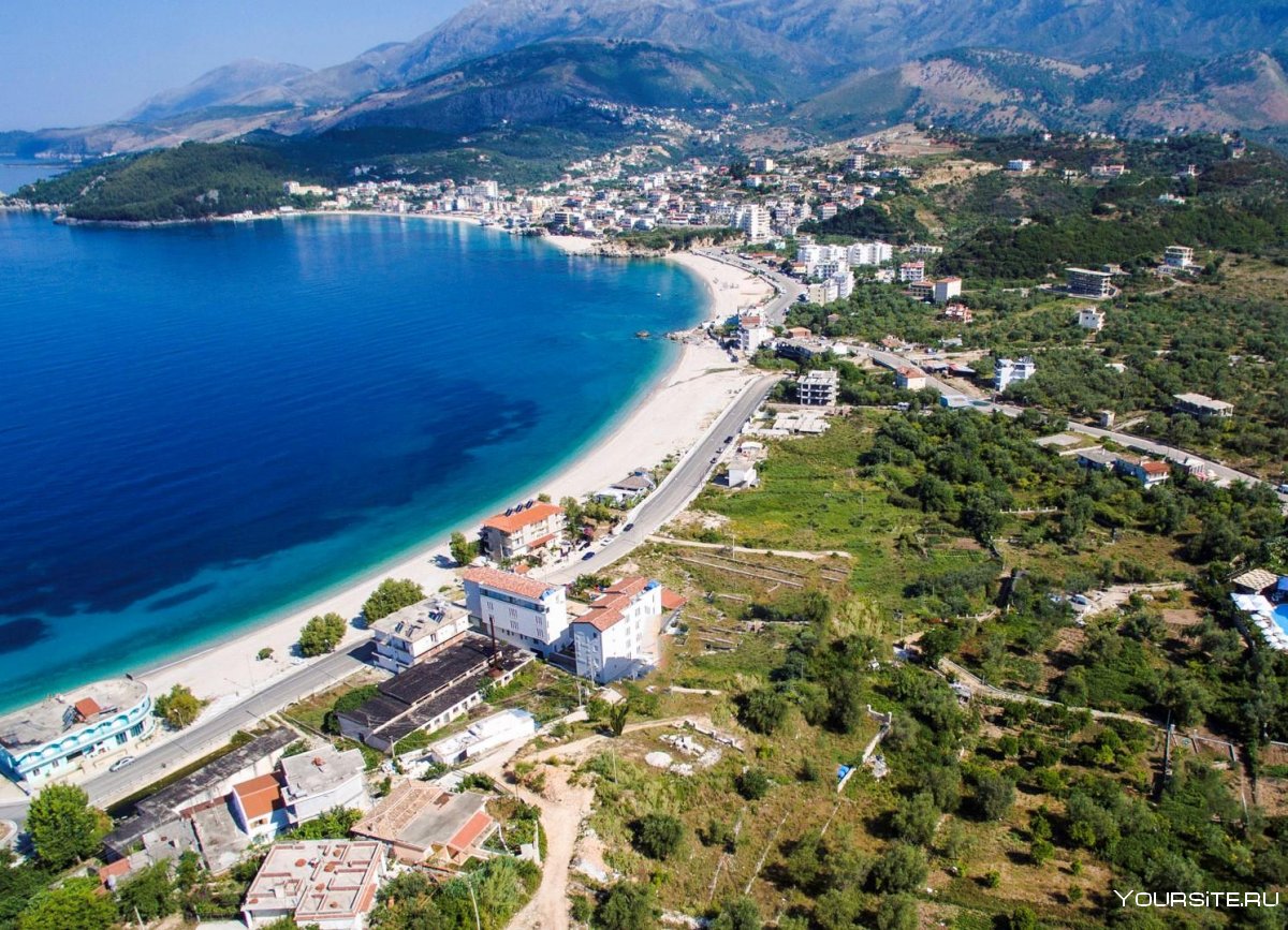 Химара Албания пляж