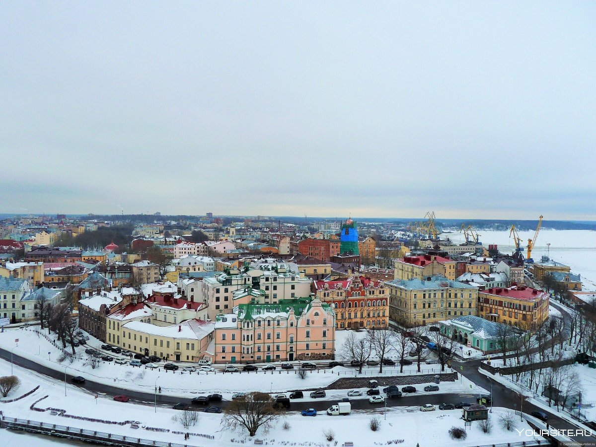 Выборг в январе