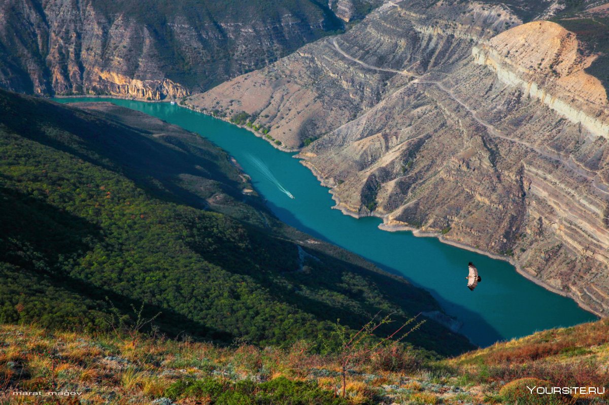 Чиркейская ГЭС В Дагестане