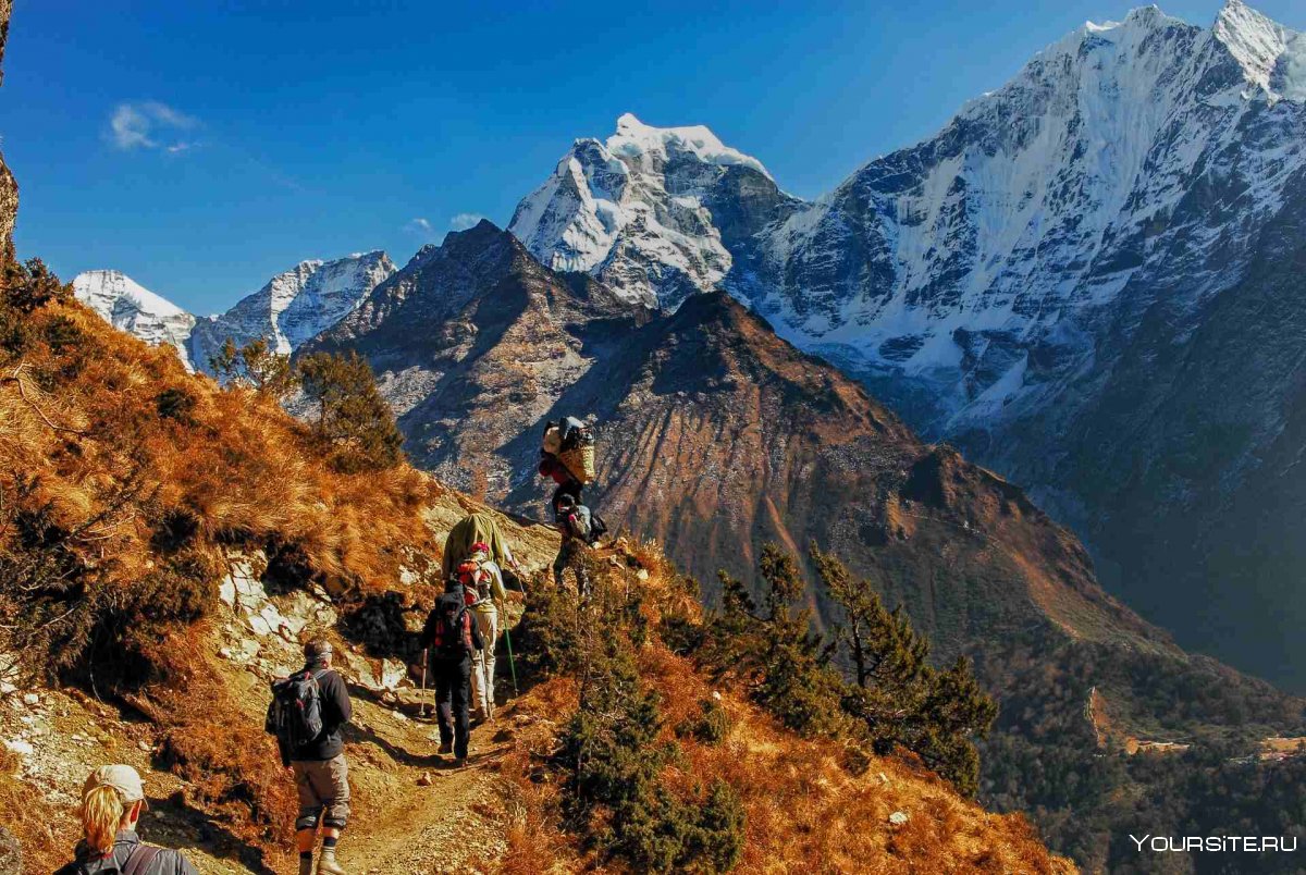 Гора Сагарматха в Непале