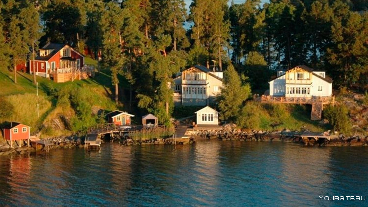 Финский остров Мариехамн
