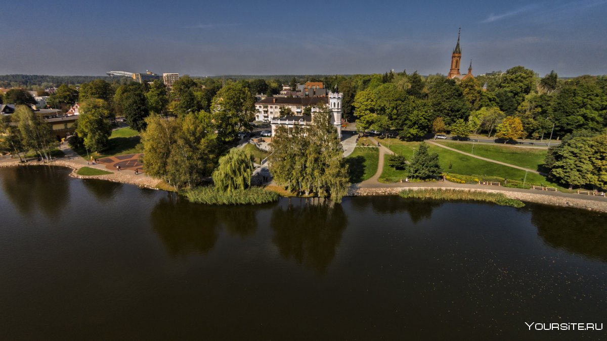 Панорама города Друскининкай Литва