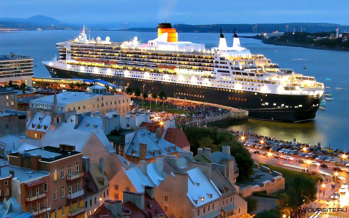 Круизный корабль Queen Mary обои