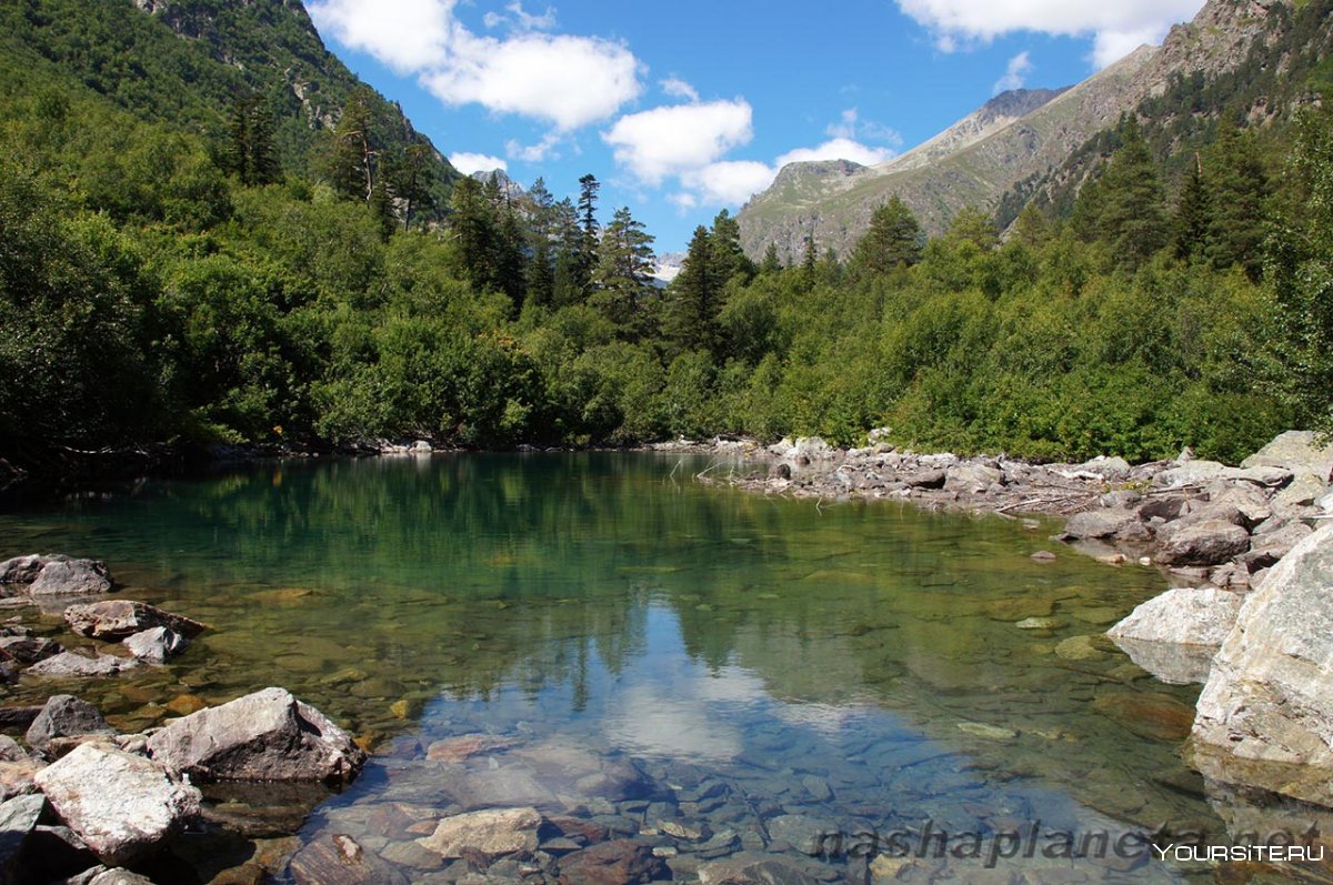Тебердинский заповедник в Архызе