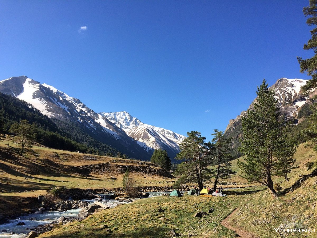 Ущелье реки Баксан