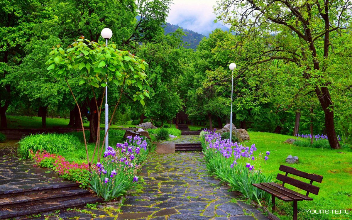 "Сады Бутчартов (the Butchart Gardens) Ванкувер, Канада