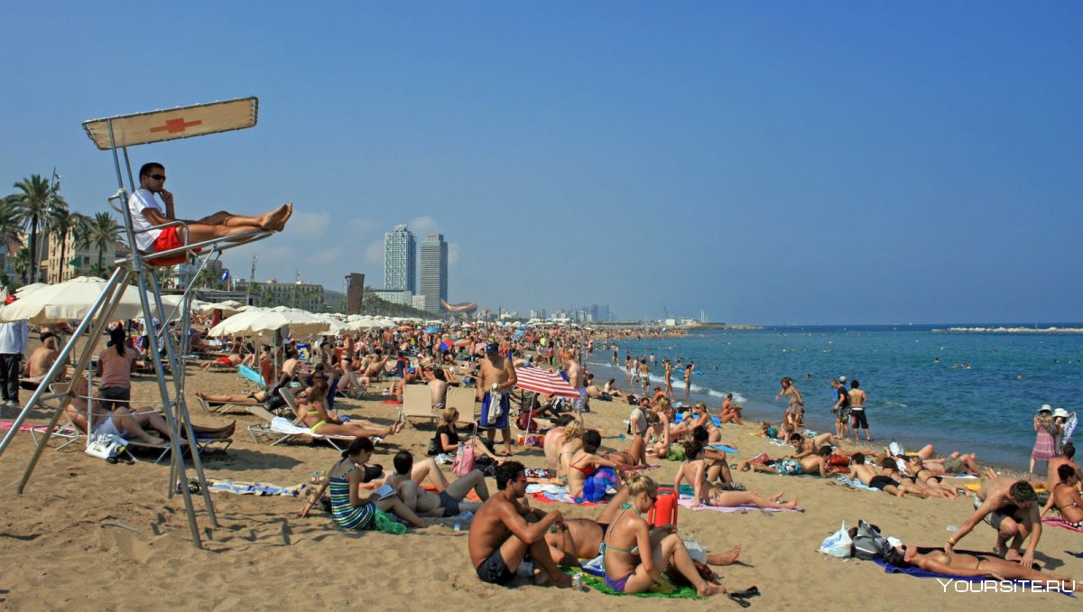 Барселона пляж Барселонета отель
