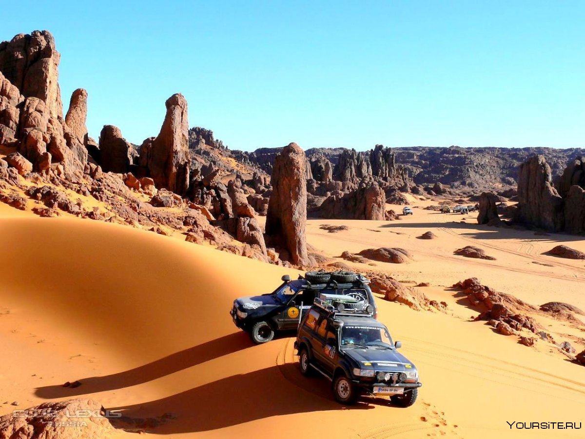 Джип сафари в пустыне