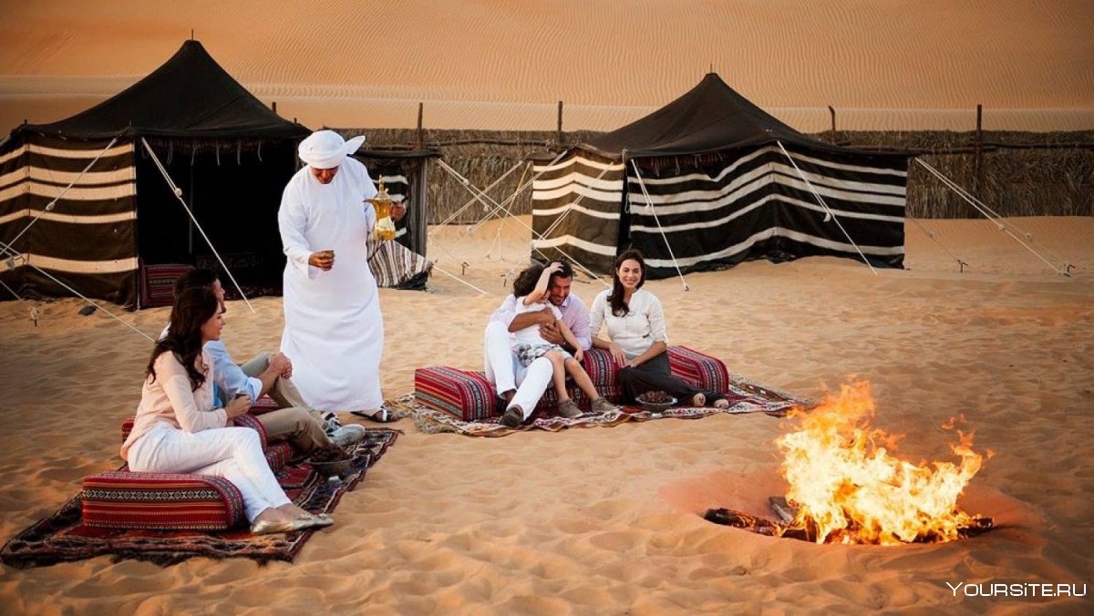 Сафари Дубай деревня бедуинов
