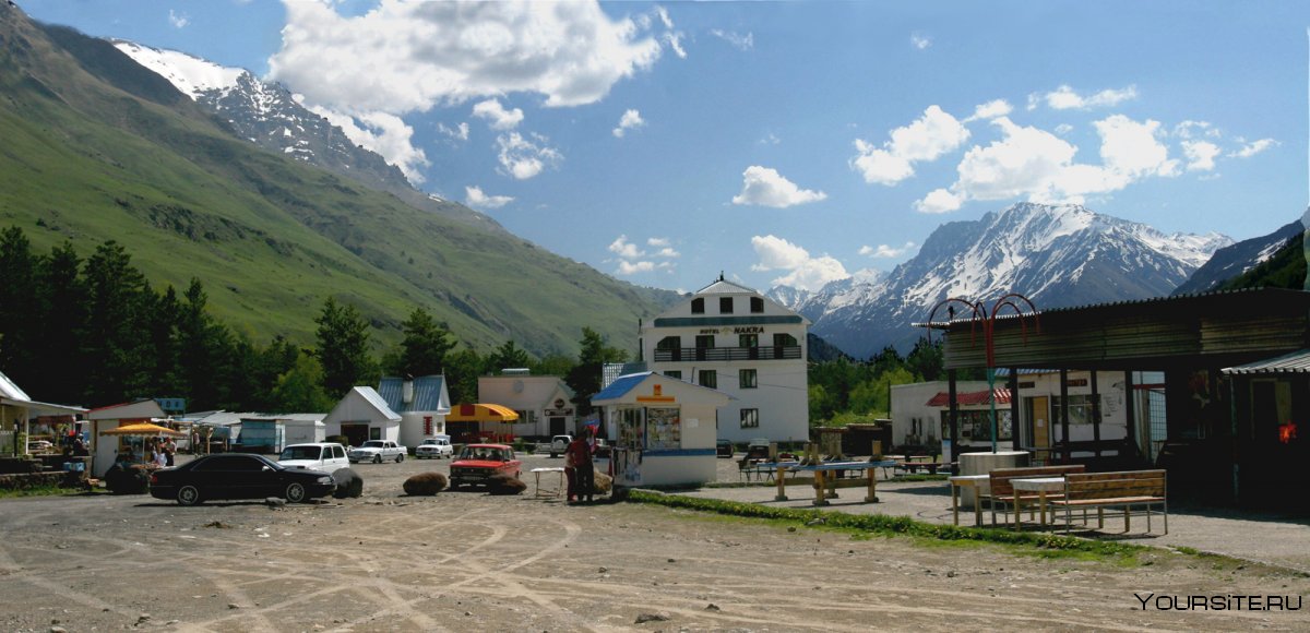 Поселок Терскол, Поляна Чегет