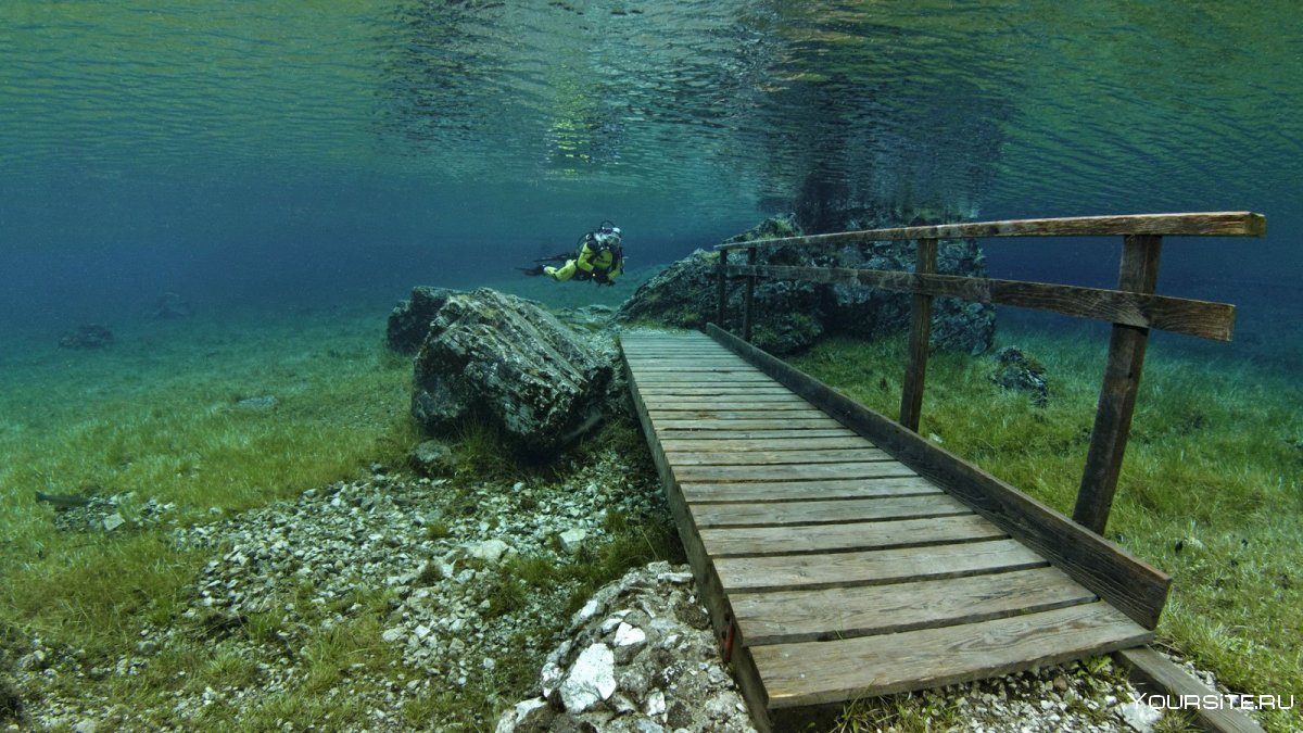 Озеро Грюнер Австрия