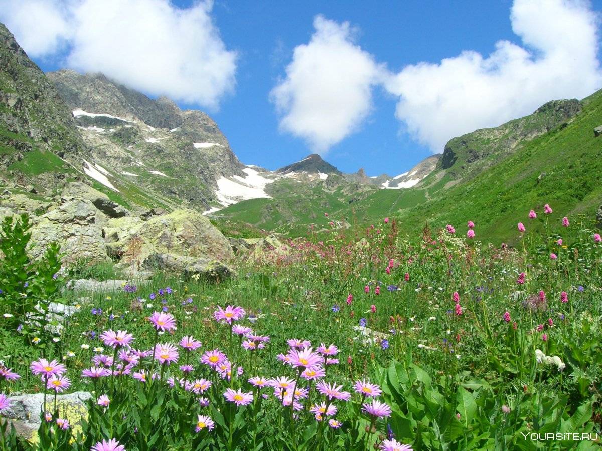 Качели в Архызе