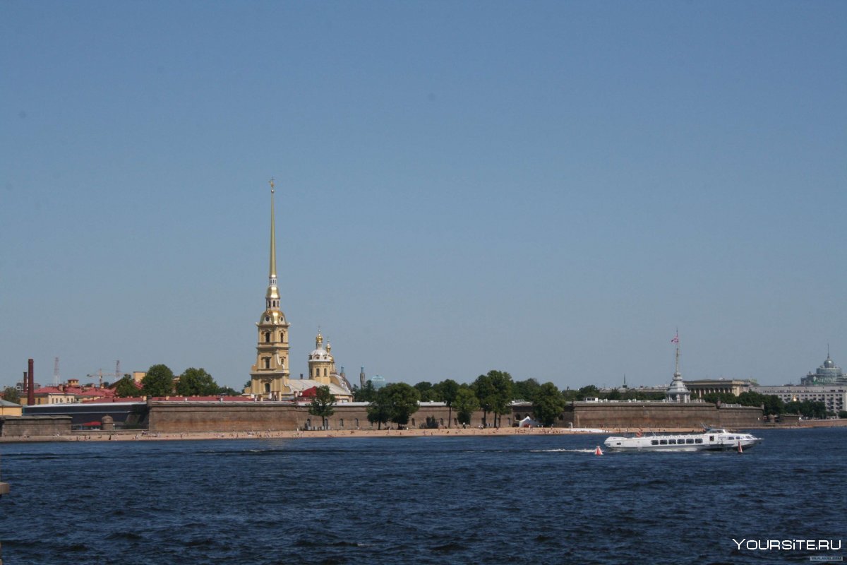 Петропавловская крепость зима Забурдаев