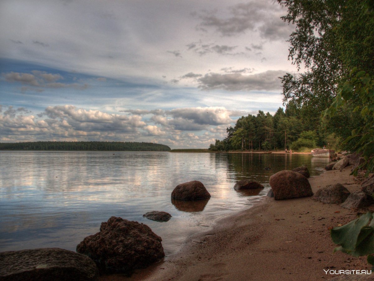 Карелия озеро Селигер