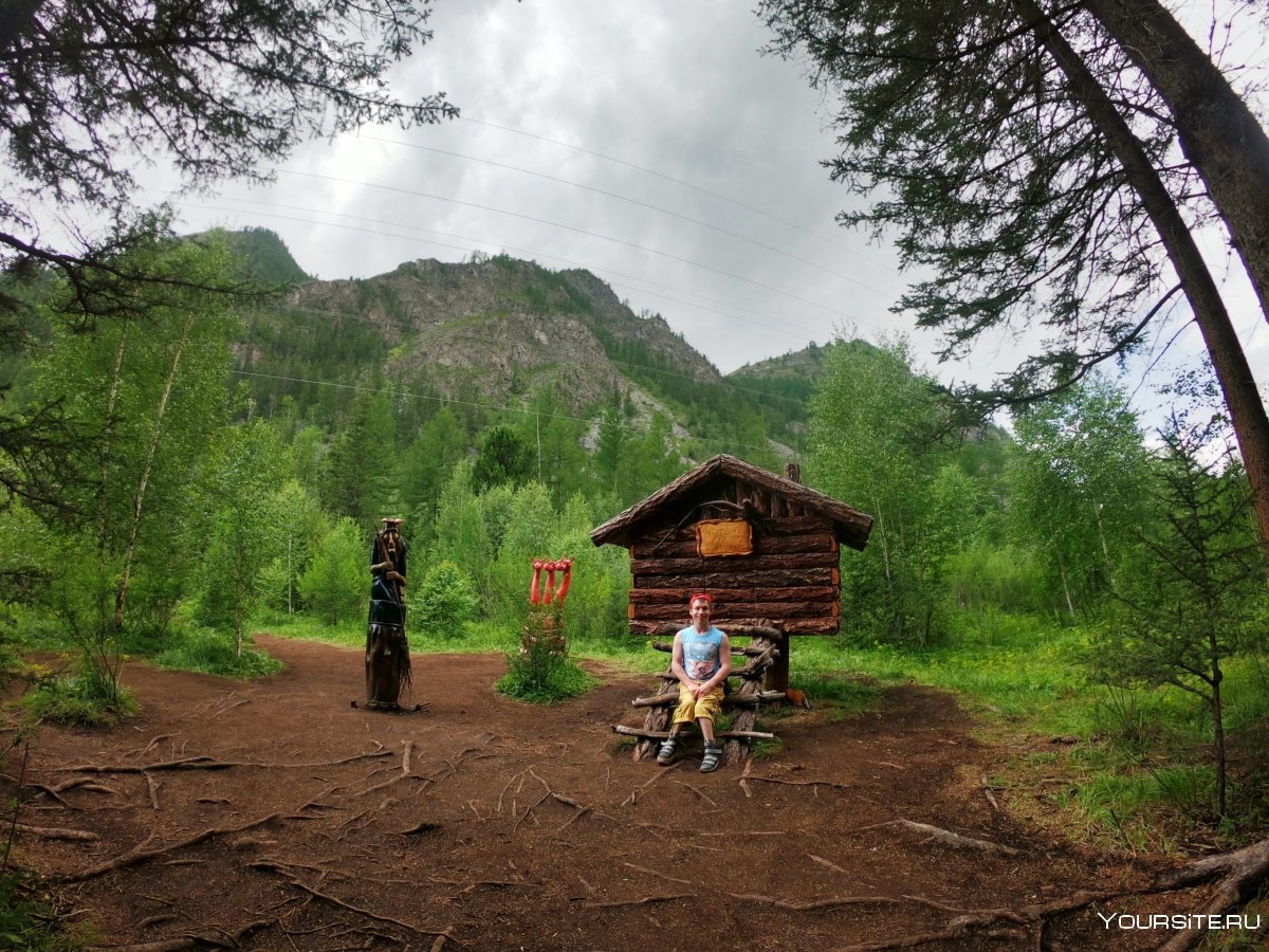Алтай избушка