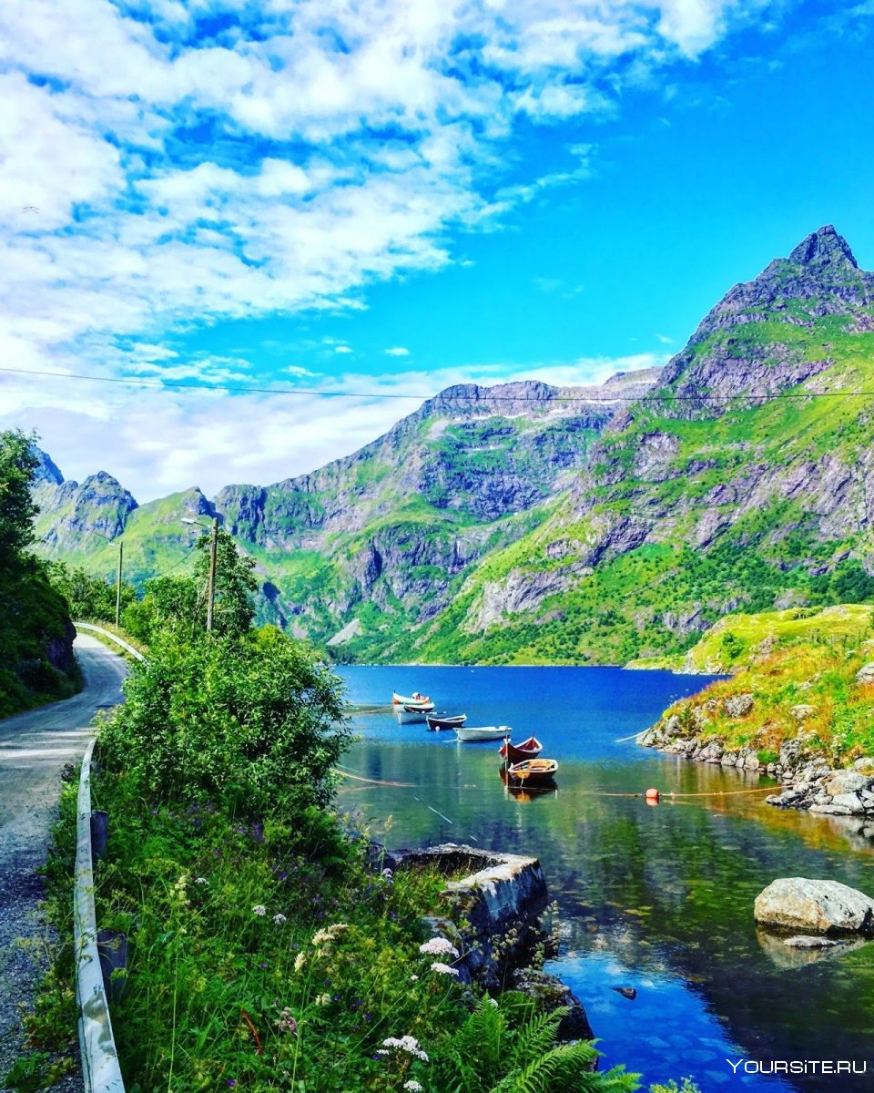 Швеция природа горы