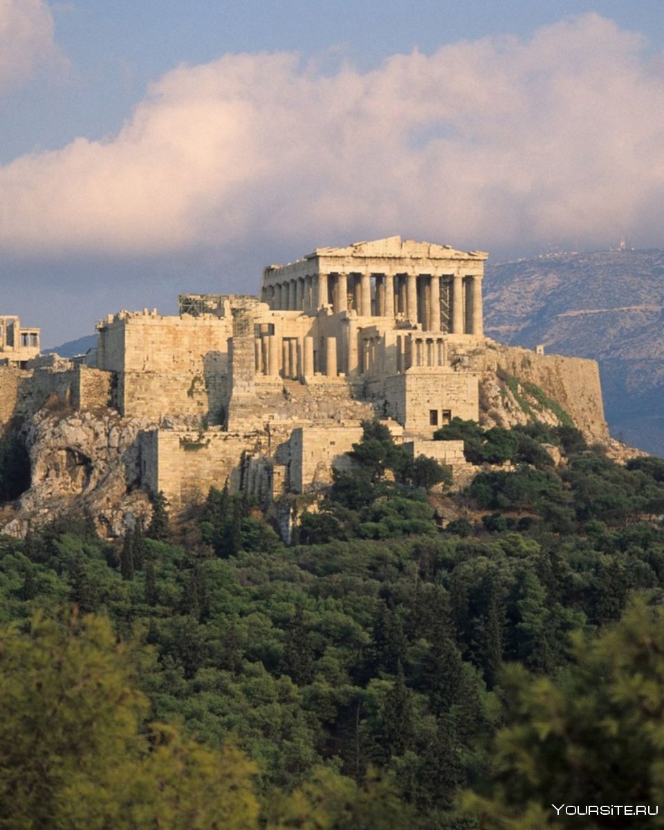 Греция достопримечательности Афинский Акрополь