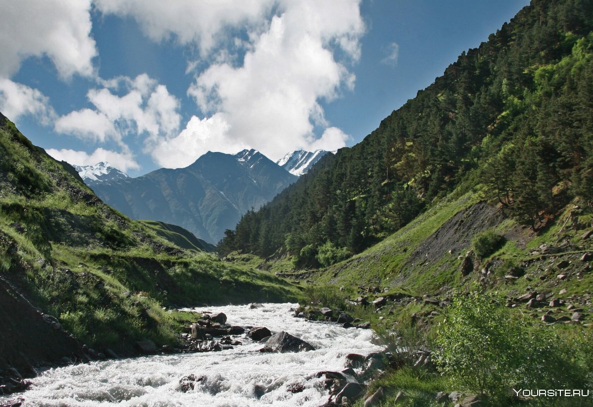 Дагестан река в горах