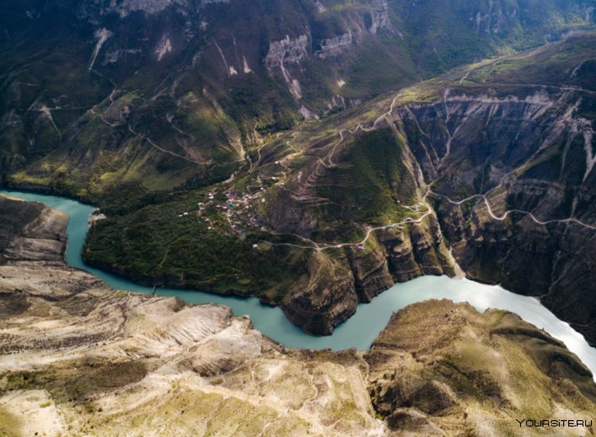 Сулакский каньон в Дагестане туризм