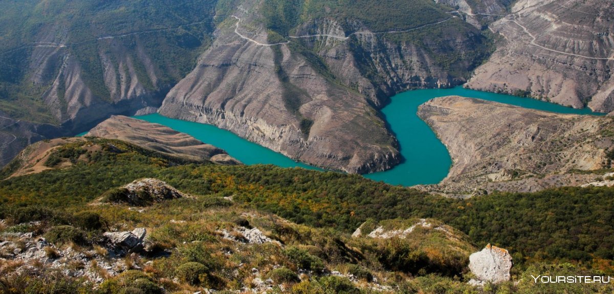 Достопримечательности Дагестана Сулакский каньон