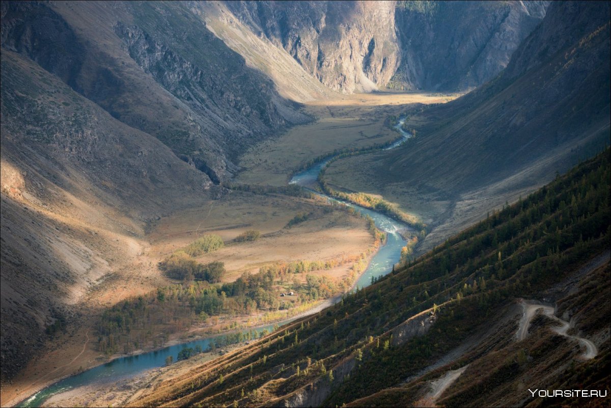 Река Чулышман перевал Кату Ярык