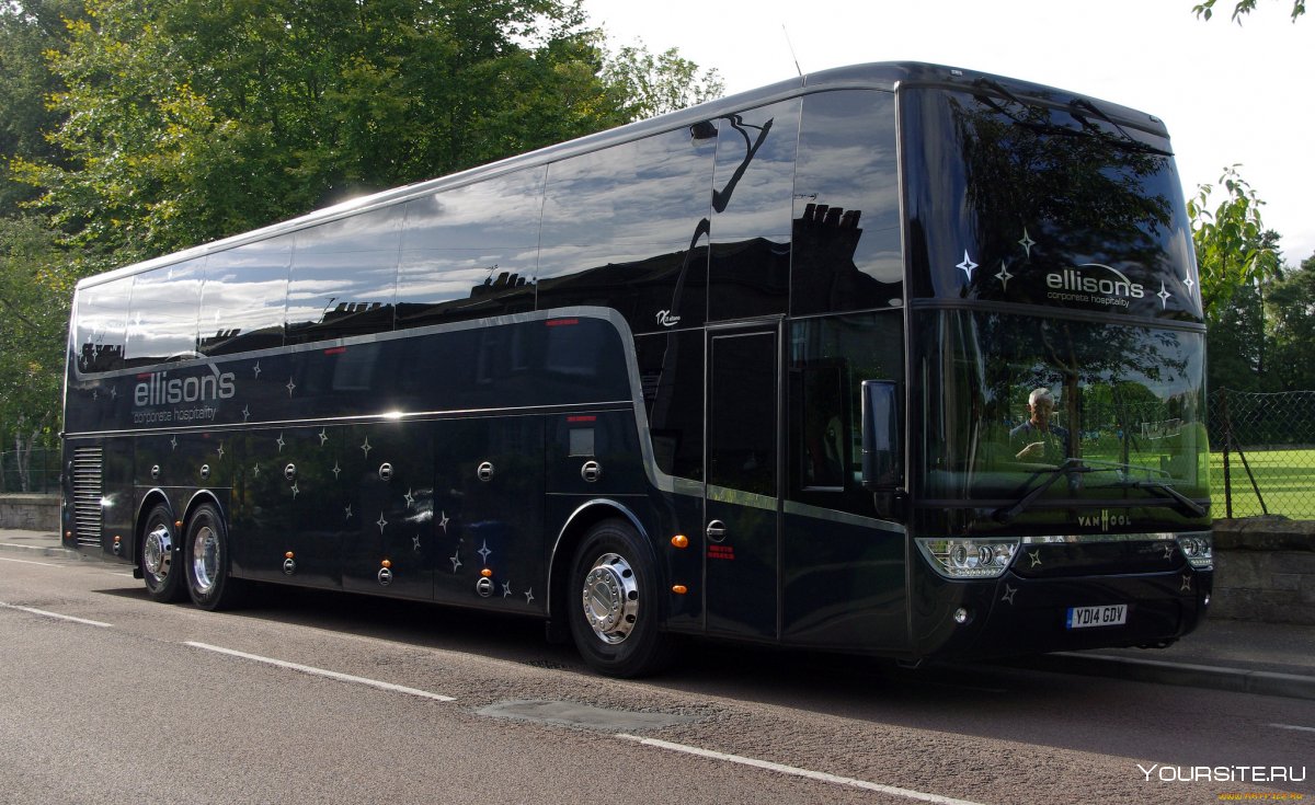Самые красивые туристические автобусы