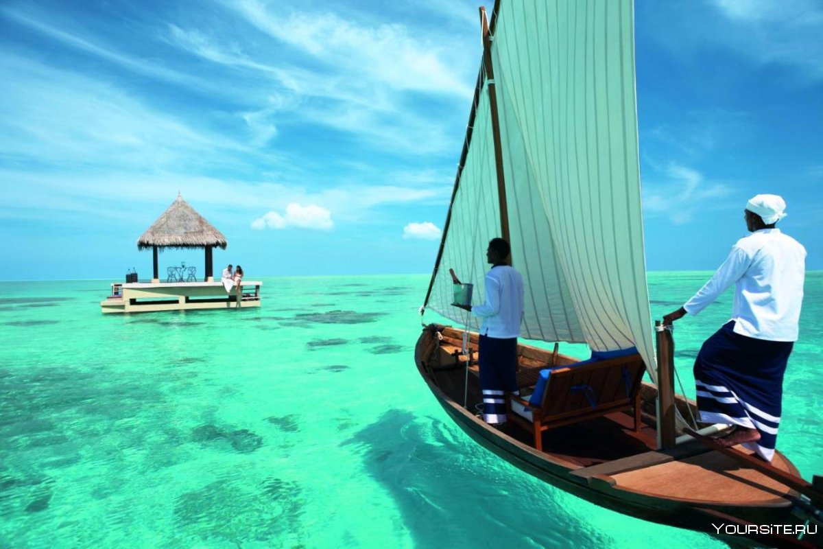 Мальдивы пляж Vilamendhoo