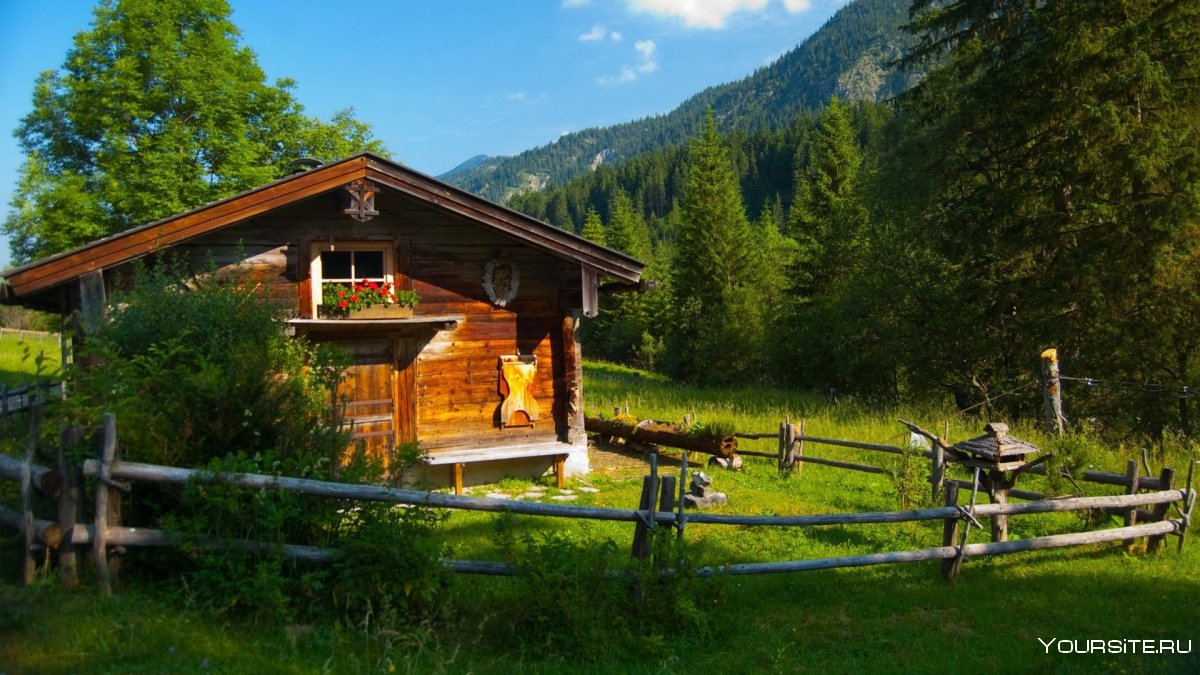 Дом в горах с хозяйством