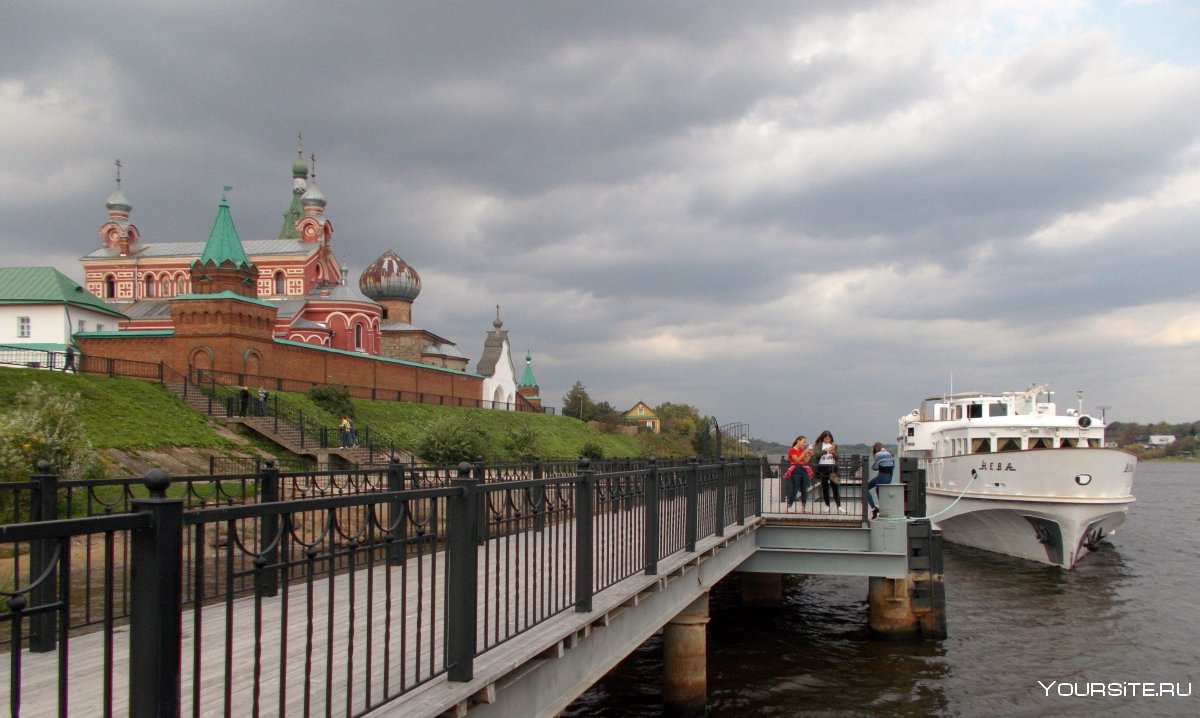 Пристань Старая Ладога